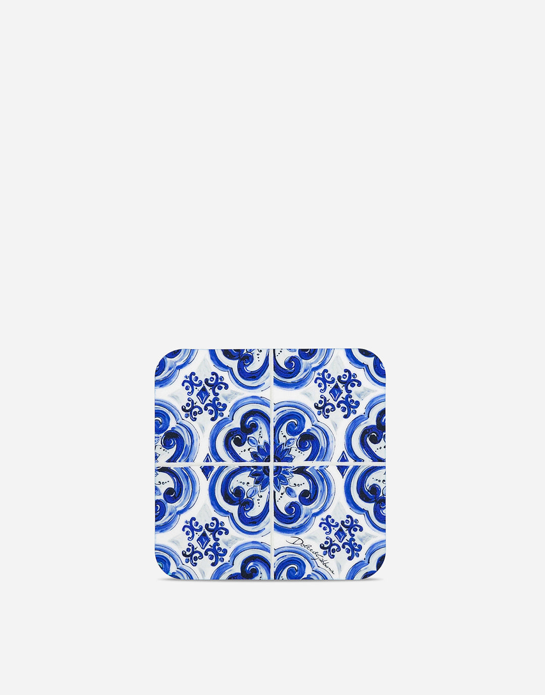 BLUE MEDITERRANEO - SET OF 36 REVERSIBLE PAPER COASTERS  Dolce&Gabbana   