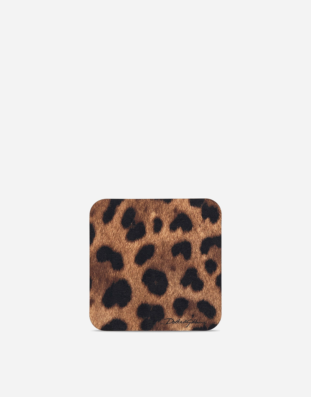 SET OF 36 LEOPARD REVERSIBLE PAPER COASTERS  Dolce&Gabbana   
