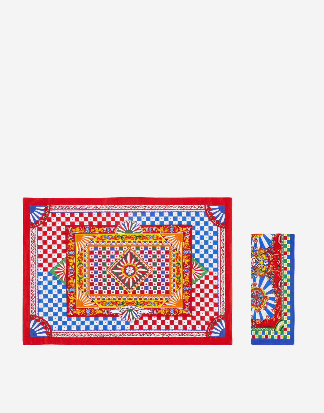 Set Linen Placemat and Napkin Table Linens Dolce&Gabbana