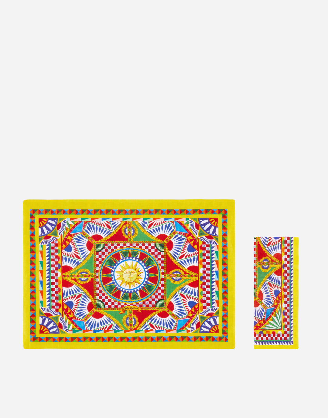 Set Linen Placemat and Napkin Table Linens Dolce&Gabbana