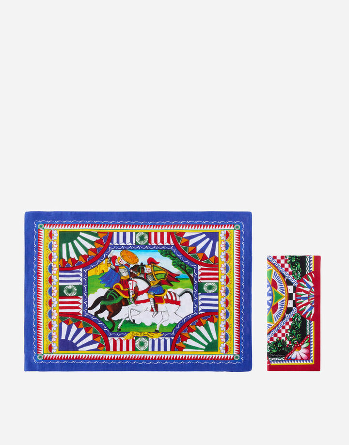LINEN PLACEMAT AND NAPKIN SET Kitchen & Dinning Room Dolce&Gabbana   