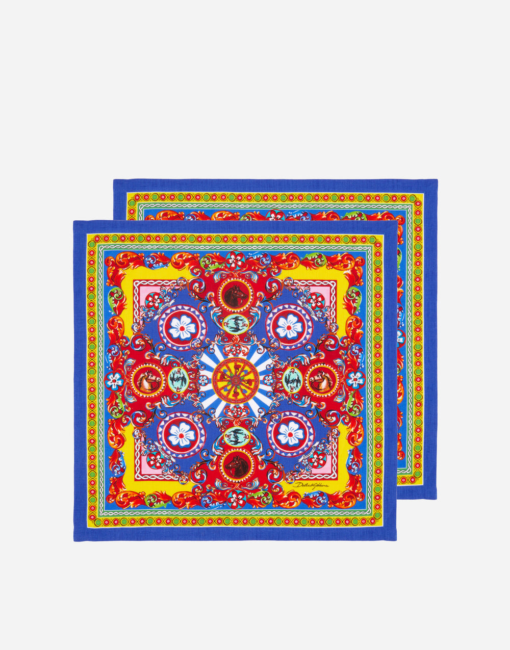 LINEN PLACEMAT AND NAPKIN SET  Dolce&Gabbana   