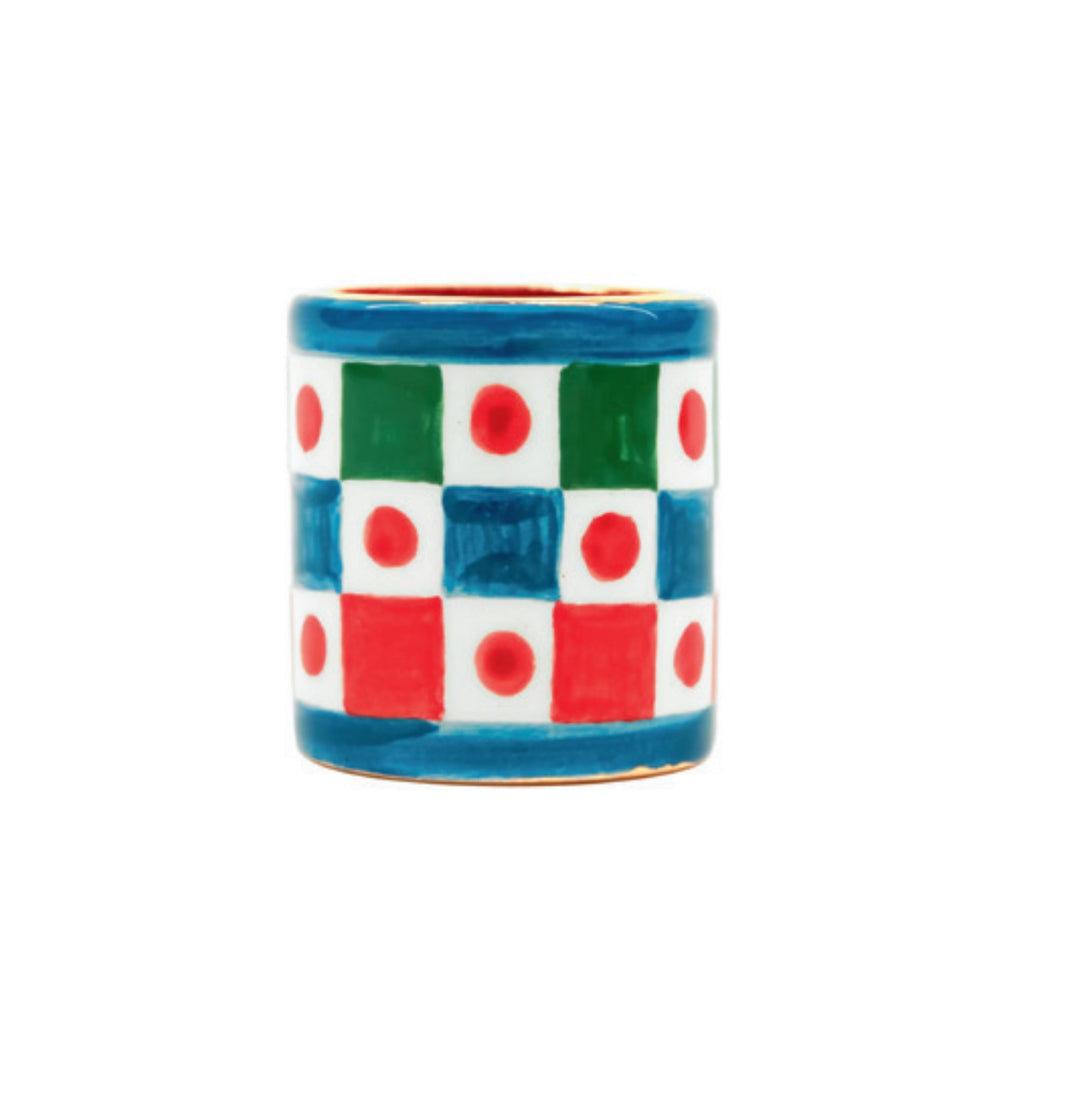 CARRETTO SET OF 2 LARGE CERAMIC NAPKIN HOLDERS Napkin Holders Dolce&Gabbana   