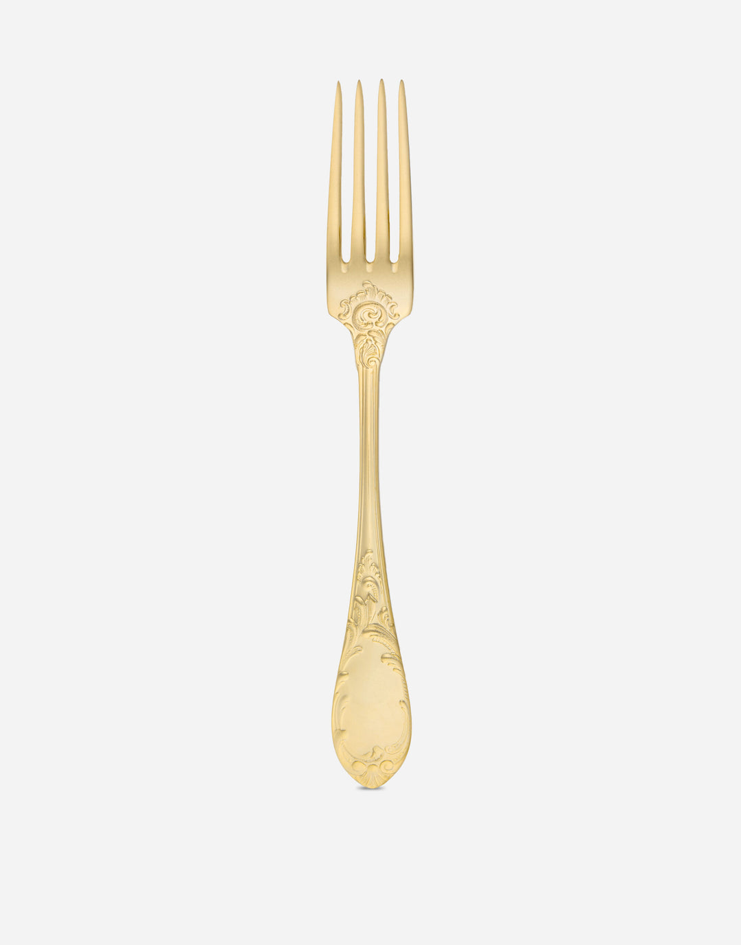 24K GOLD PLATED DINNER FORK cutlery set Dolce&Gabbana   