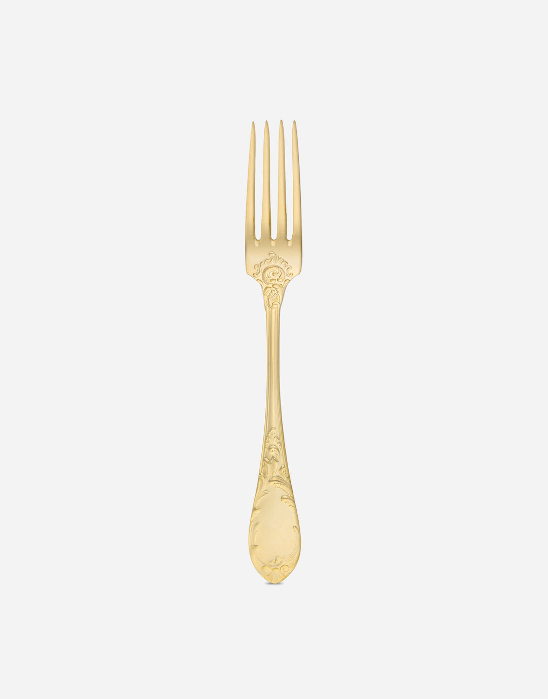 24K GOLD PLATED DESSERT FORK cutlery set Dolce&Gabbana   