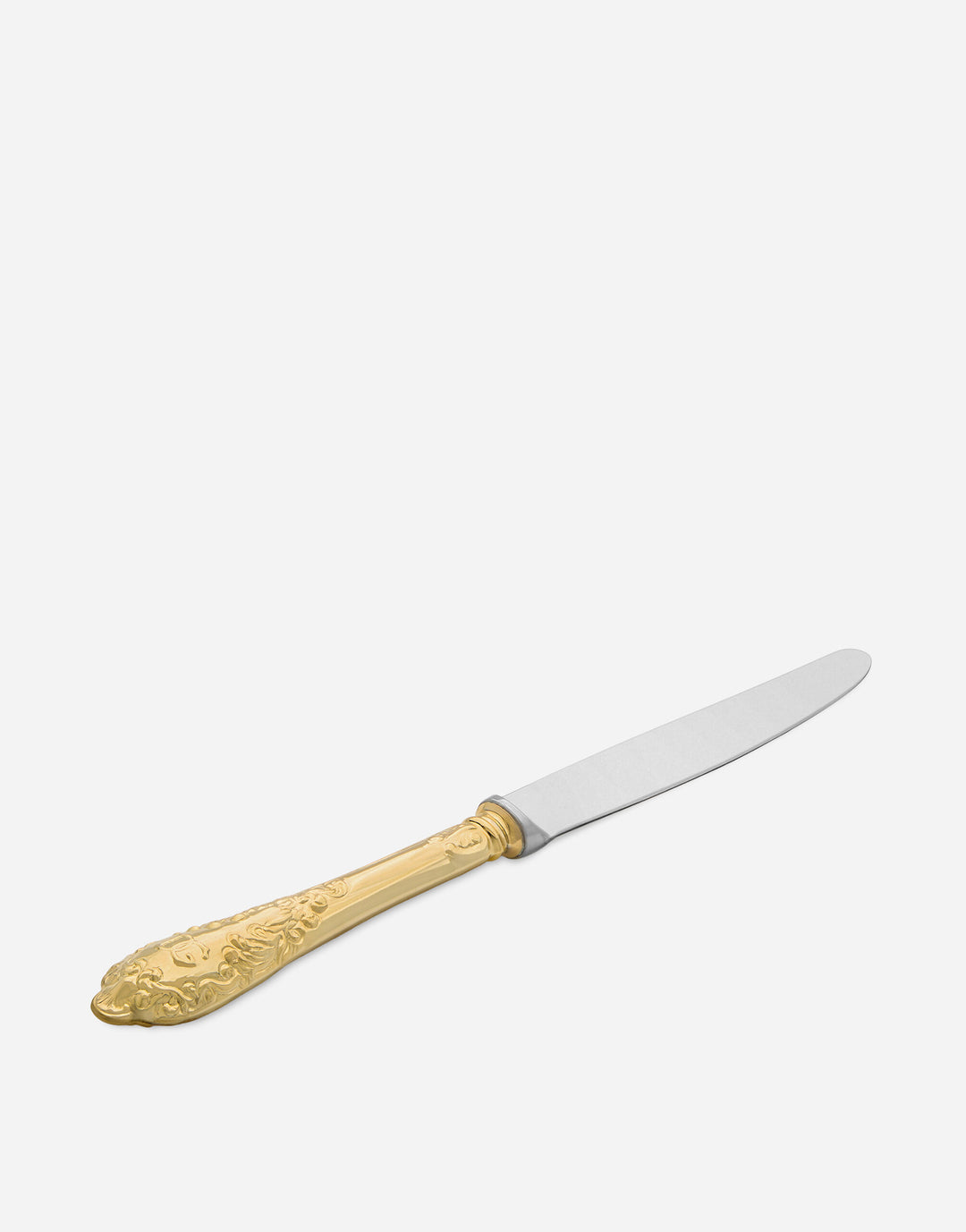 24K GOLD PLATED DESSERT KNIFE cutlery set Dolce&Gabbana   