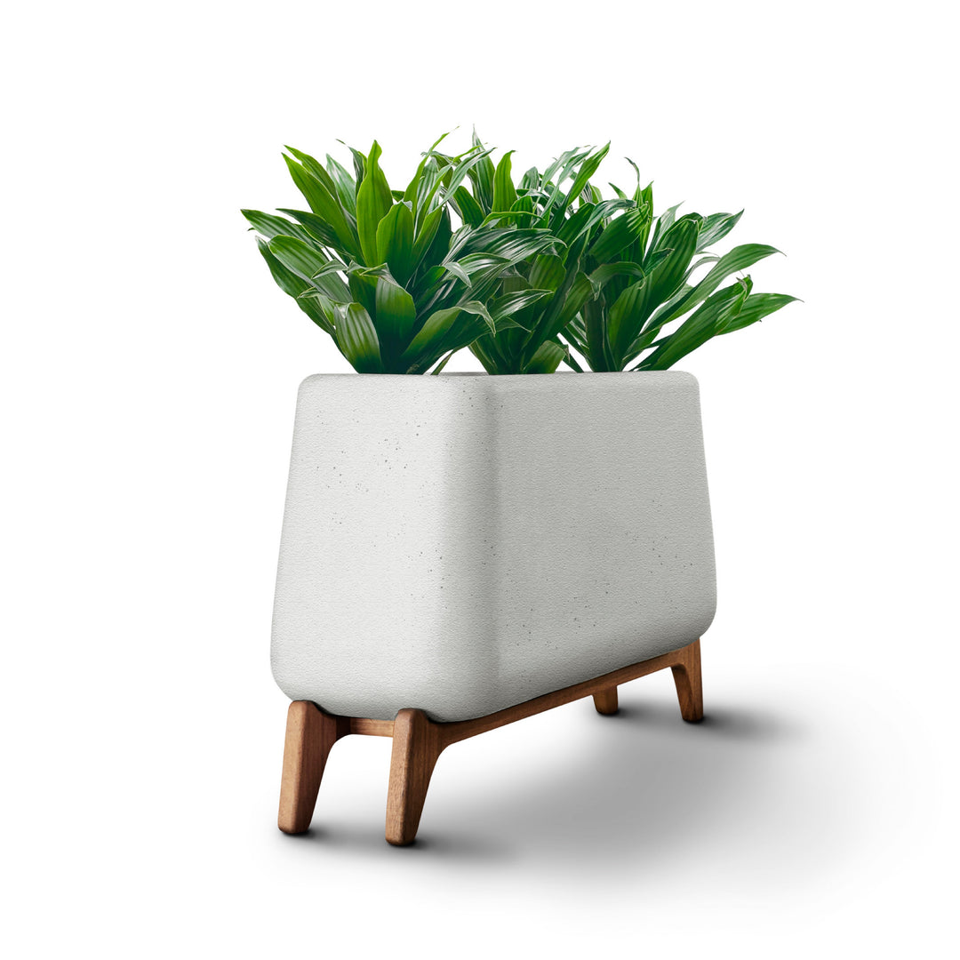 Terra Planter – Trough Outdoor Planters Indigenus Grey Oiled