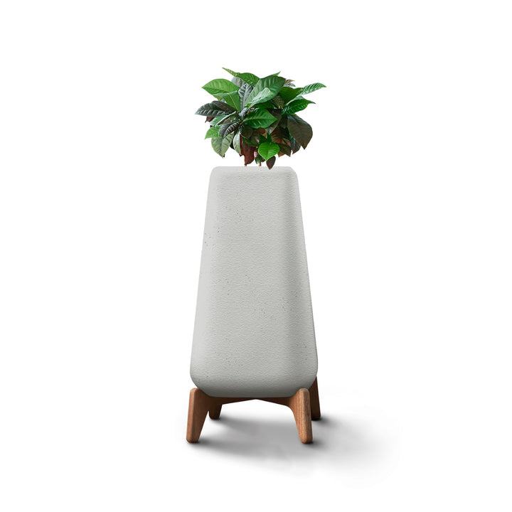 Terra Planter – Tall XS Outdoor Planters Indigenus Grey Oiled