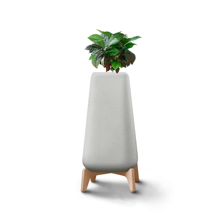 Terra Planter – Tall XS Outdoor Planters Indigenus Grey Natural