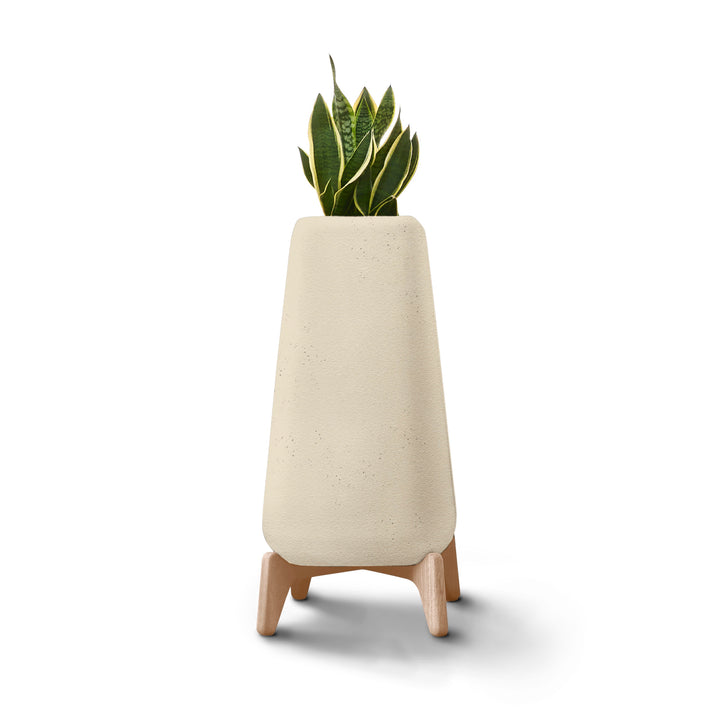 Terra Planter – Tall Outdoor Planters Indigenus Sandstone Natural