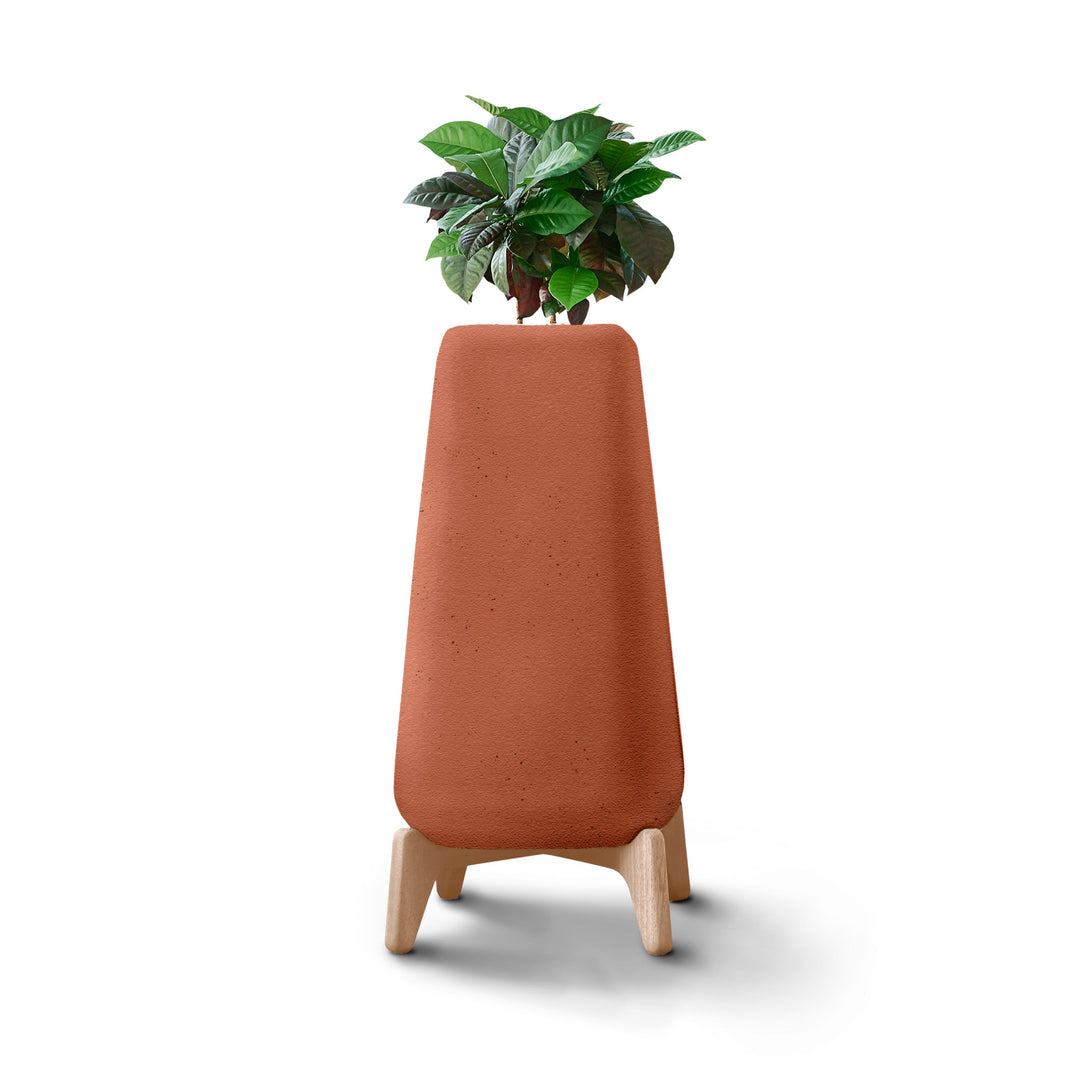 Terra Planter – Tall Outdoor Planters Indigenus Terracota Natural