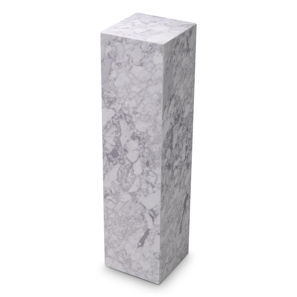Column Lucca L White Marble The Met x Eichholtz Eichholtz