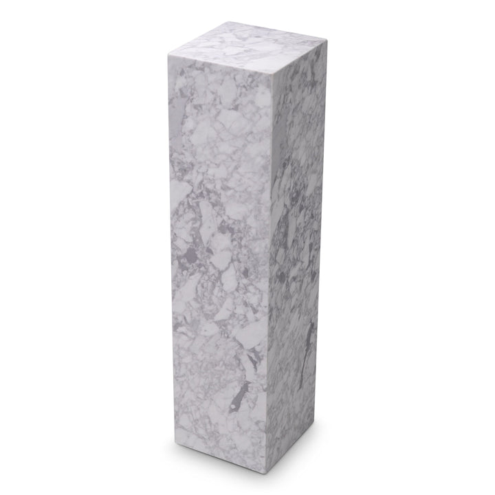 Column Lucca L White Marble The Met x Eichholtz Eichholtz