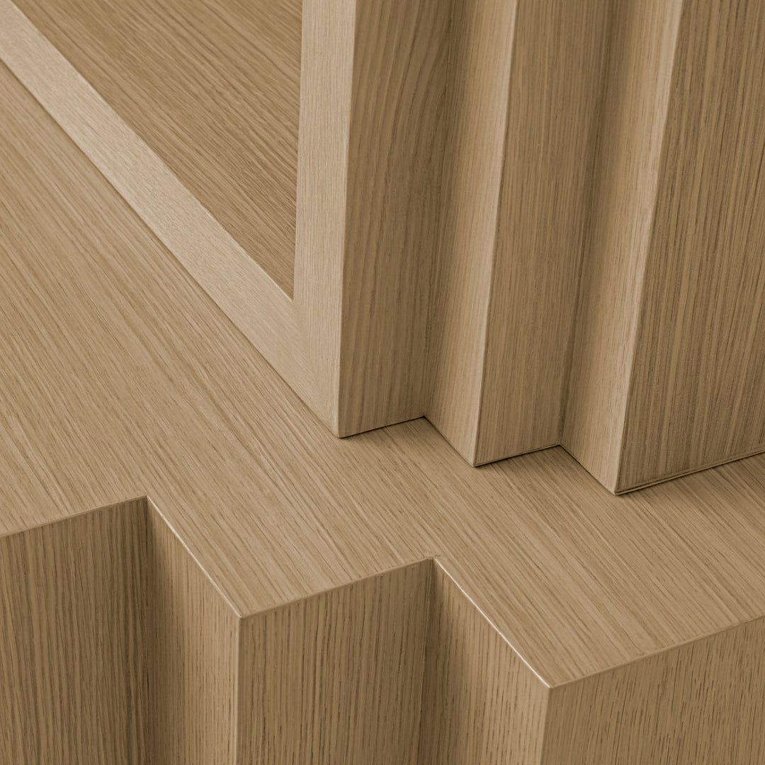 Cabinet Metropolitan L Natural Oak Veneer The Met x Eichholtz Eichholtz