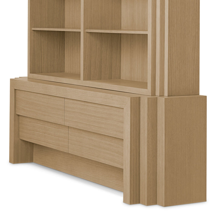 Cabinet Metropolitan L Natural Oak Veneer The Met x Eichholtz Eichholtz