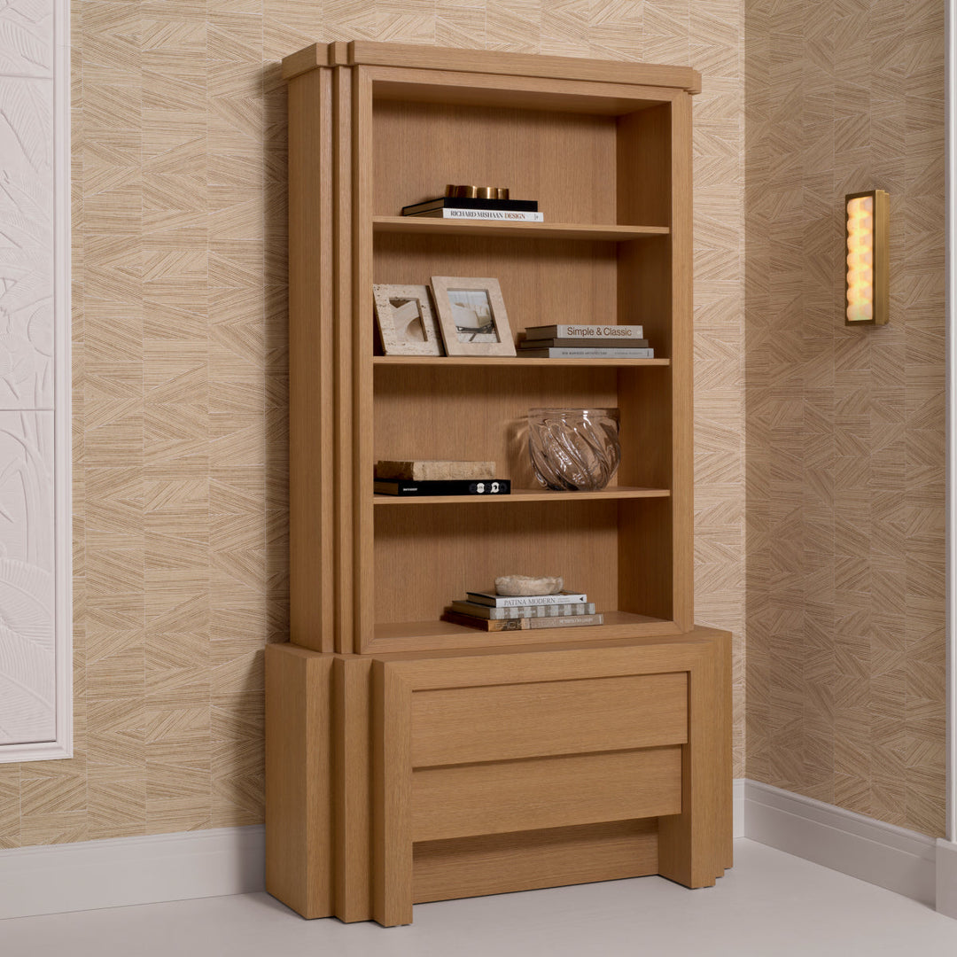 Cabinet Metropolitan S Natural Oak Veneer The Met x Eichholtz Eichholtz