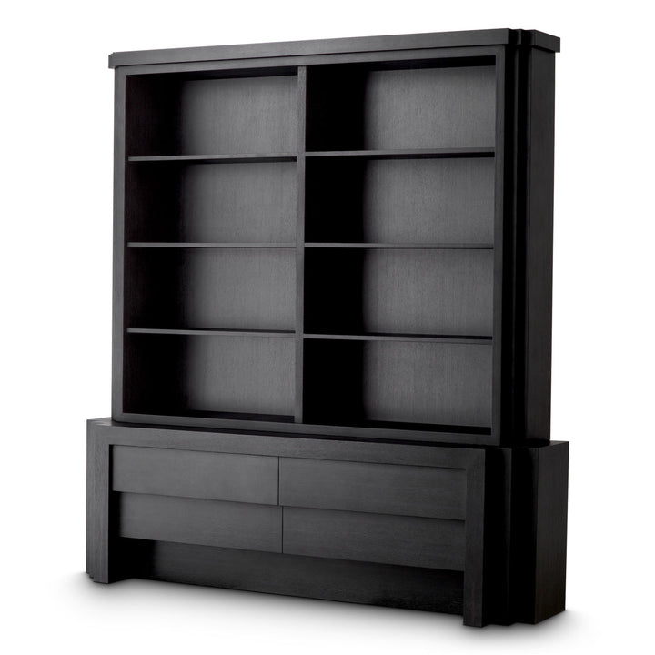 Cabinet Metropolitan L Charcoal Grey Oak Veneer The Met x Eichholtz Eichholtz