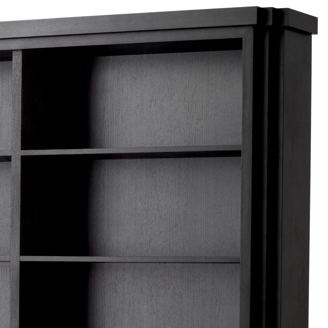 Cabinet Metropolitan L Charcoal Grey Oak Veneer The Met x Eichholtz Eichholtz