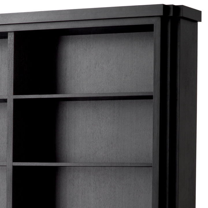 Cabinet Metropolitan L Charcoal Grey Oak Veneer The Met x Eichholtz Eichholtz