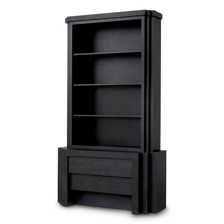 Cabinet Metropolitan S Charcoal Grey Oak Veneer The Met x Eichholtz Eichholtz
