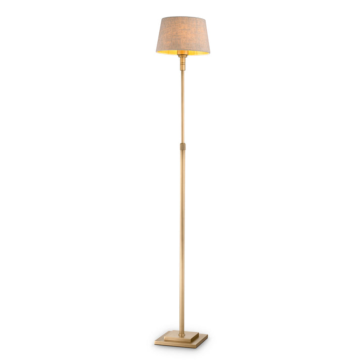 Floor Lamp Tryon Brushed Brass Finish The Met x Eichholtz Eichholtz