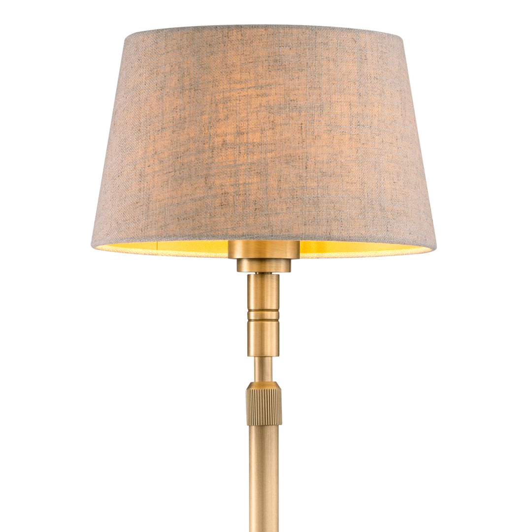 Floor Lamp Tryon Brushed Brass Finish The Met x Eichholtz Eichholtz