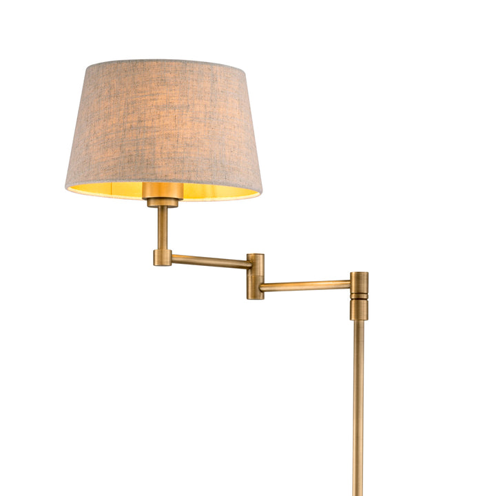Floor Lamp Corbin Brushed Brass Finish The Met x Eichholtz Eichholtz