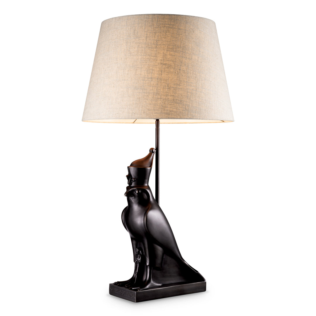 Table Lamp Horus Copper Bronze Finish The Met x Eichholtz Eichholtz