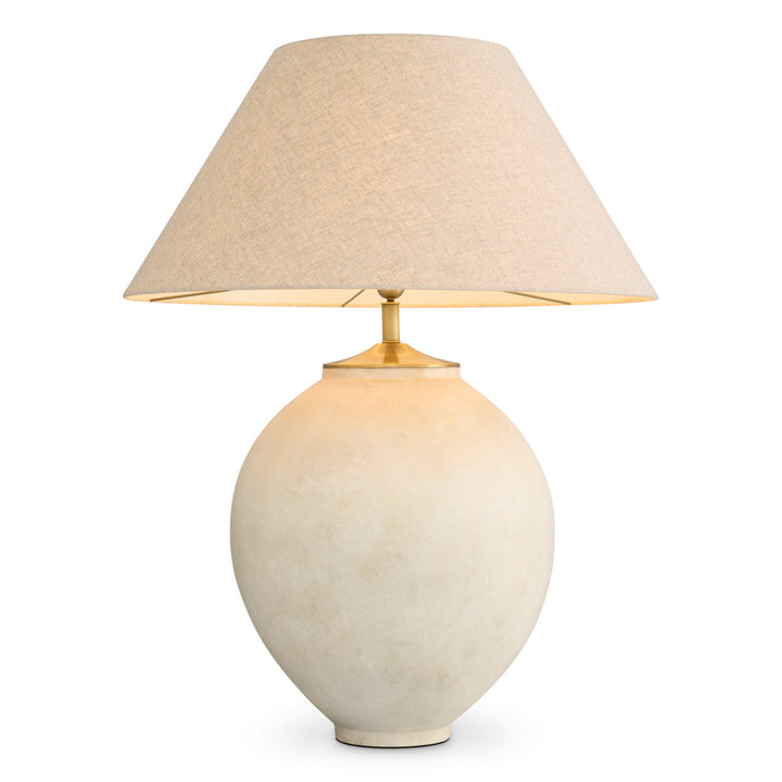 Table Lamp Moon Jar Sand Finish The Met x Eichholtz Eichholtz