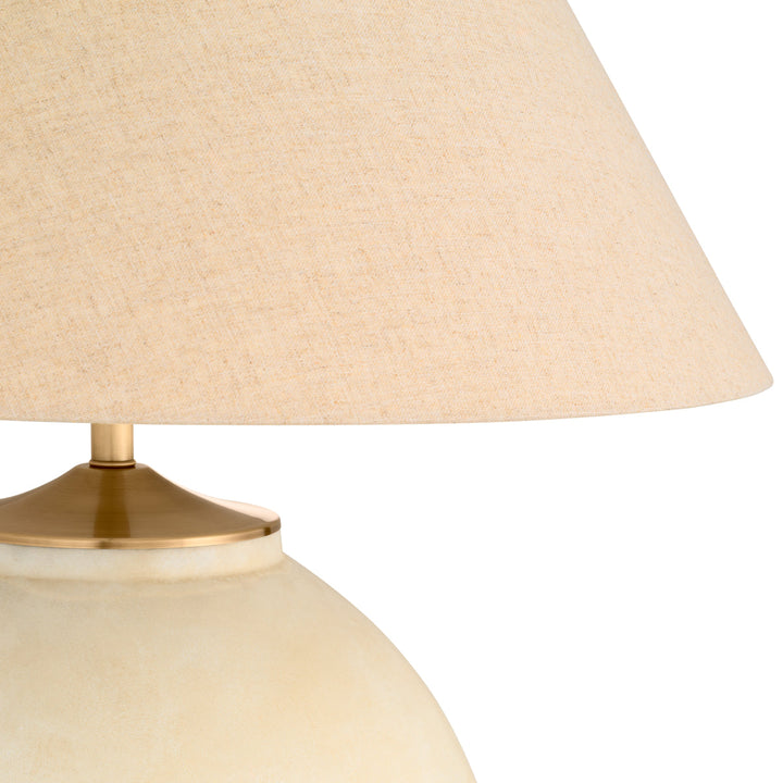 Table Lamp Moon Jar Sand Finish The Met x Eichholtz Eichholtz