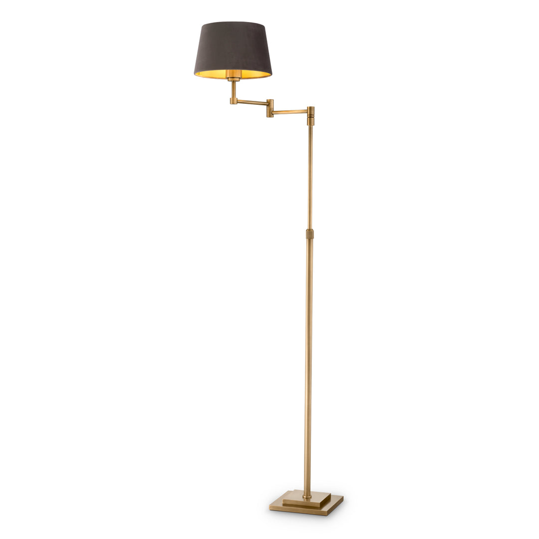 Floor Lamp Corbin Brushed Brass Finish The Met x Eichholtz Eichholtz