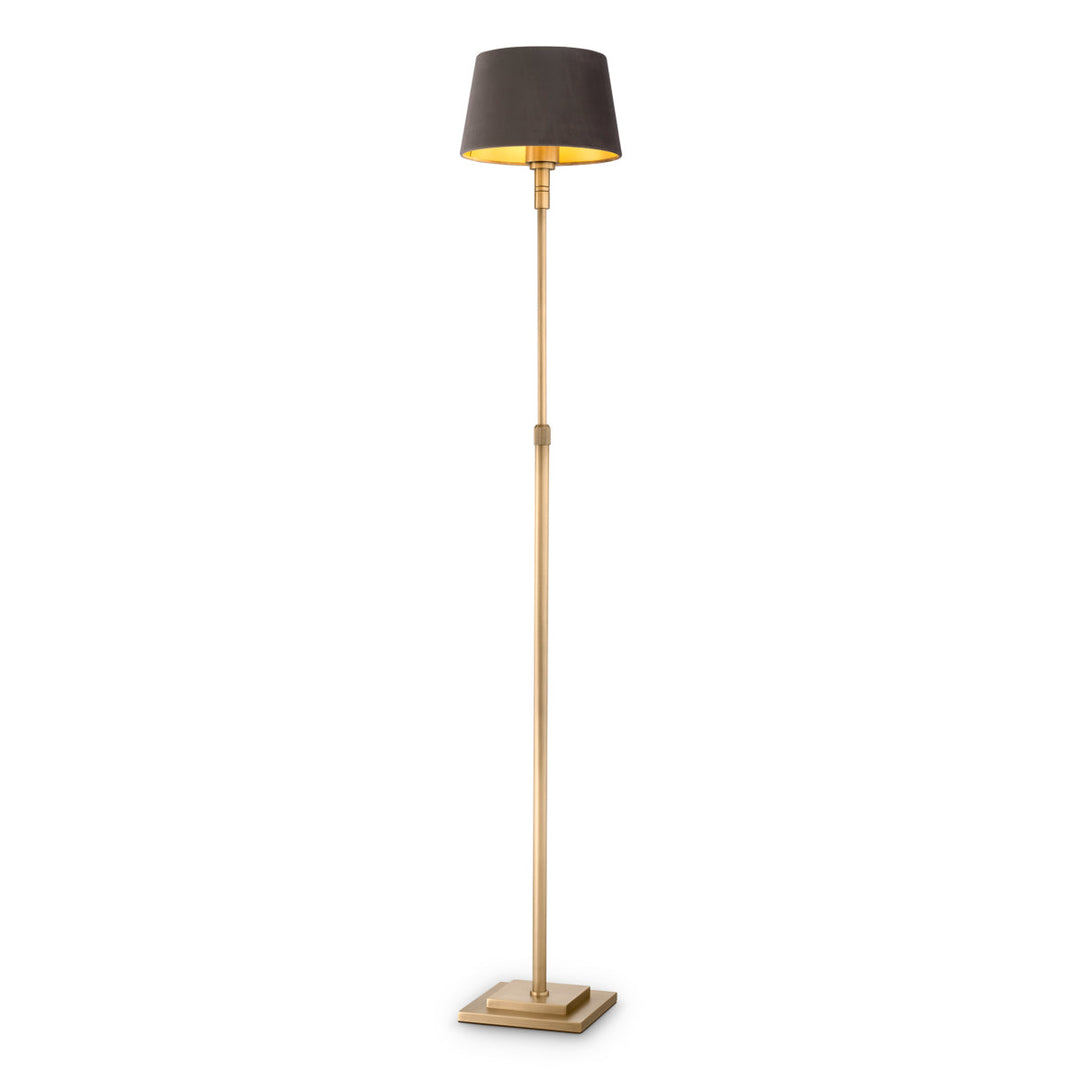 Floor Lamp Tryon Brushed Brass Finish The Met x Eichholtz Eichholtz