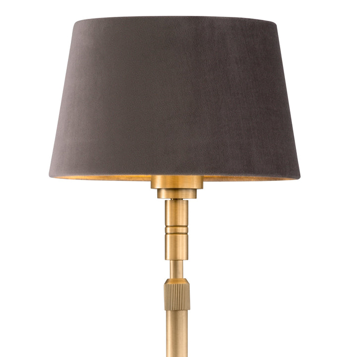 Floor Lamp Tryon Brushed Brass Finish The Met x Eichholtz Eichholtz