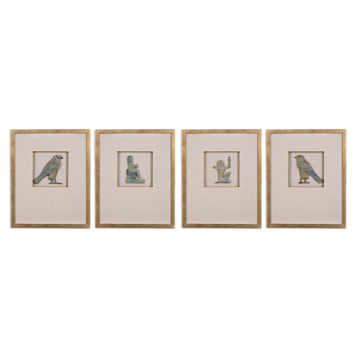 Wall Art Inlay Hermopolis Set Of 4 The Met x Eichholtz Eichholtz