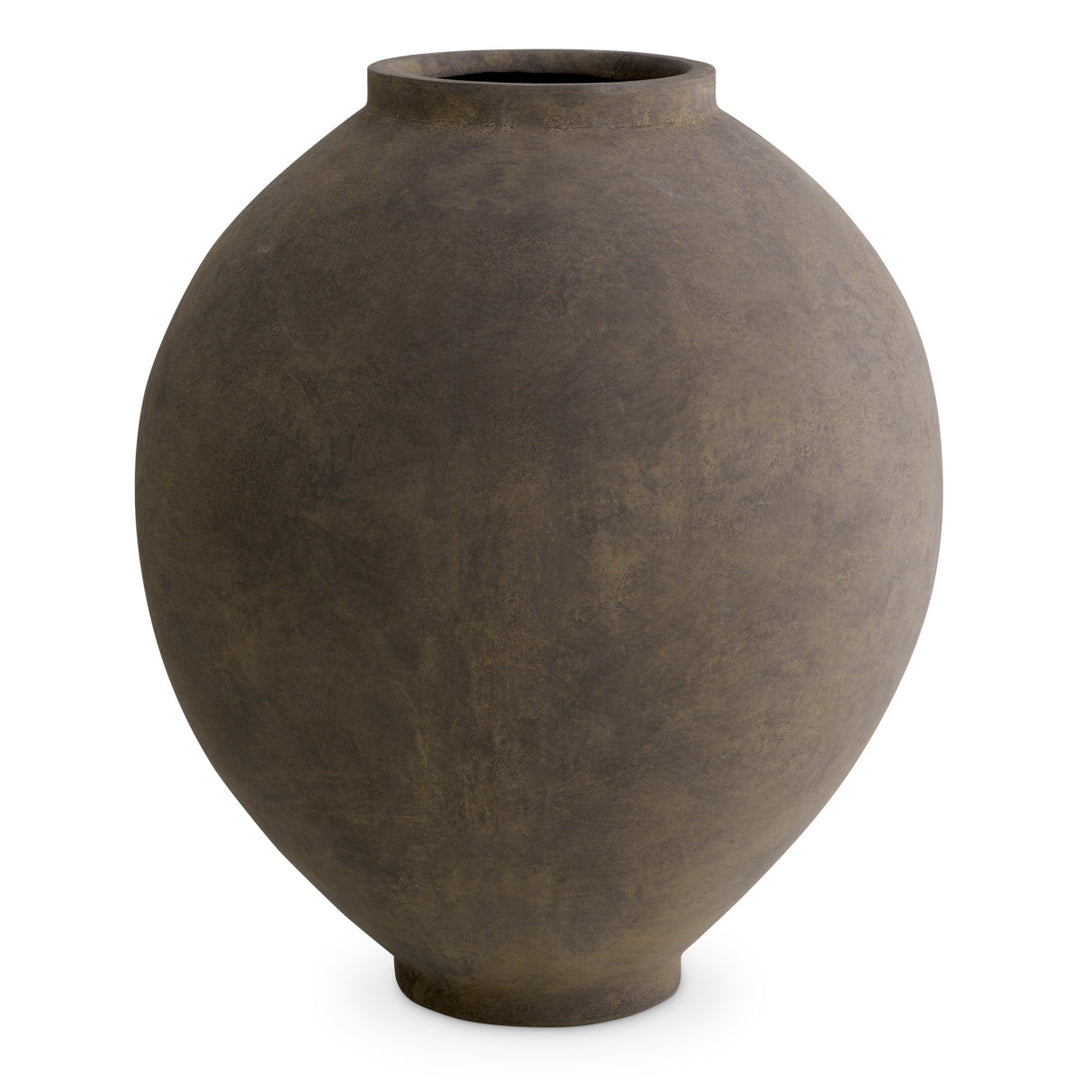 Eichholtz Vase Moon Jar Taupe Finish Medium