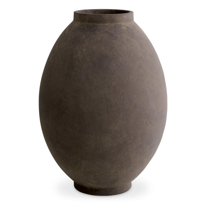 Vase Moon Jar Taupe Finish The Met x Eichholtz Eichholtz