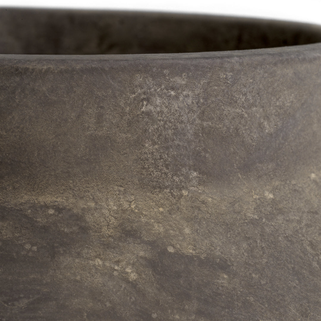 Vase Moon Jar Taupe Finish The Met x Eichholtz Eichholtz