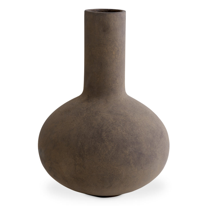 Vase Moon Jar Taupe Finish The Met x Eichholtz Eichholtz