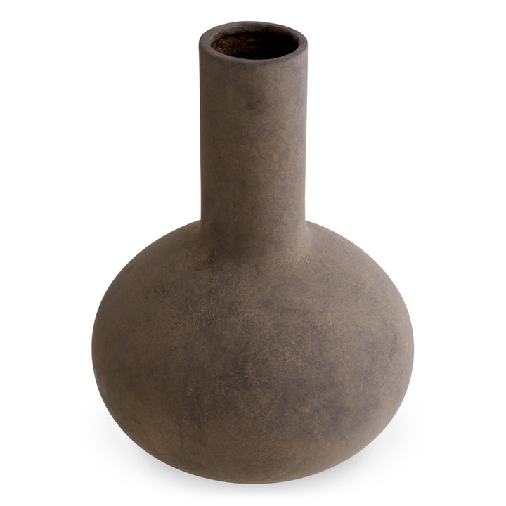 Vase Moon Jar Taupe Finish The Met x Eichholtz Eichholtz