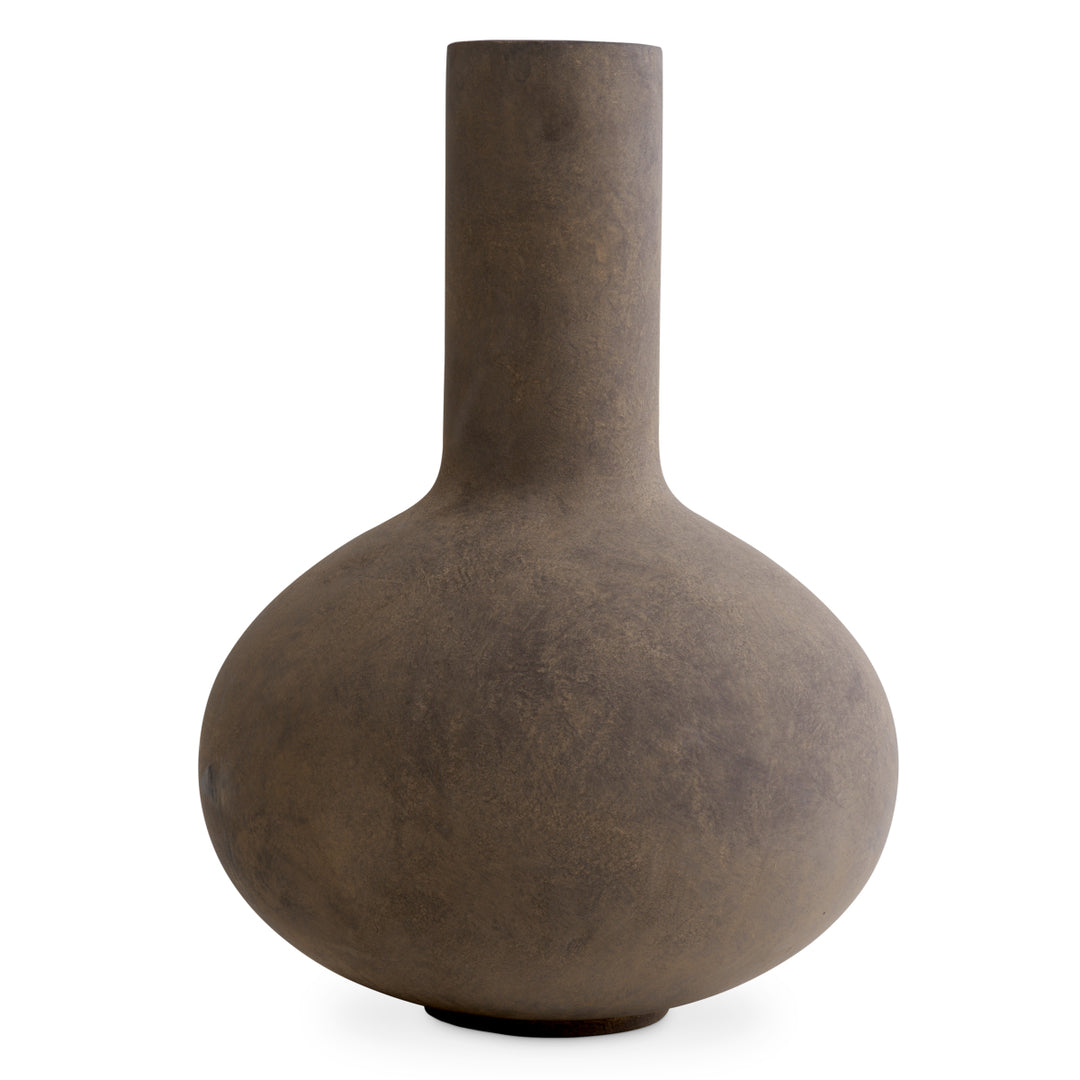 Vase Moon Jar Taupe Finish The Met x Eichholtz Eichholtz