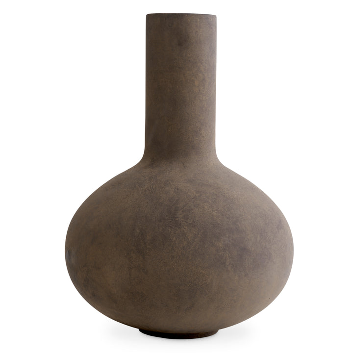 Vase Moon Jar Taupe Finish The Met x Eichholtz Eichholtz