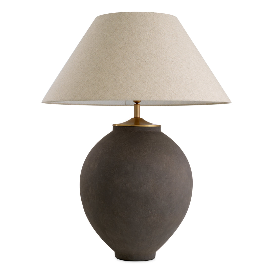 Table Lamp Moon Jar Taupe Finish The Met x Eichholtz Eichholtz