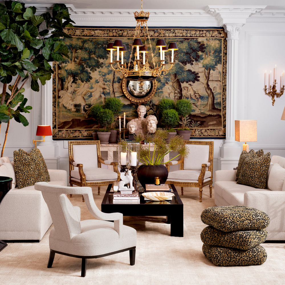 Floor Lamp Corbin Antique Brass Finish The Met x Eichholtz Eichholtz