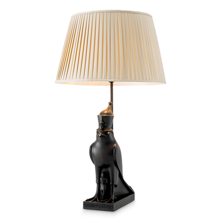 Table Lamp Horus Copper Bronze Finish The Met x Eichholtz Eichholtz