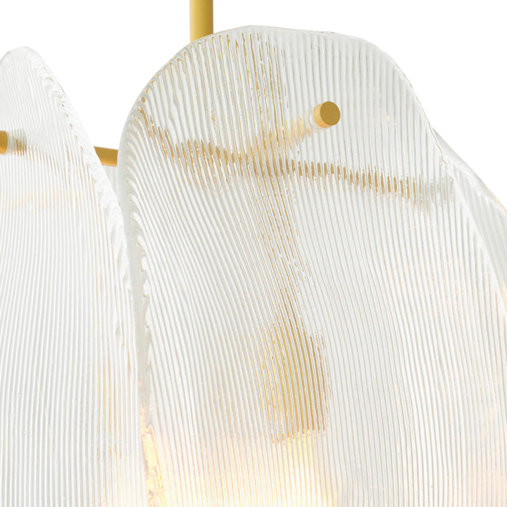 Chandelier Hibis Antique Brass Finish The Met x Eichholtz Eichholtz