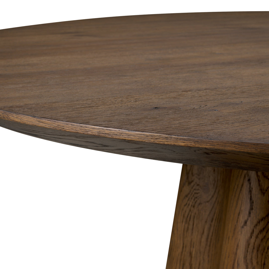 Dining Table Papyrus Dark Brown Oak Veneer The Met x Eichholtz Eichholtz