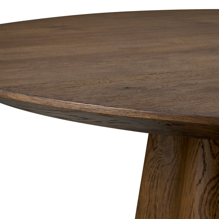 Dining Table Papyrus Dark Brown Oak Veneer The Met x Eichholtz Eichholtz