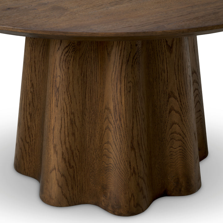 Dining Table Papyrus Dark Brown Oak Veneer The Met x Eichholtz Eichholtz