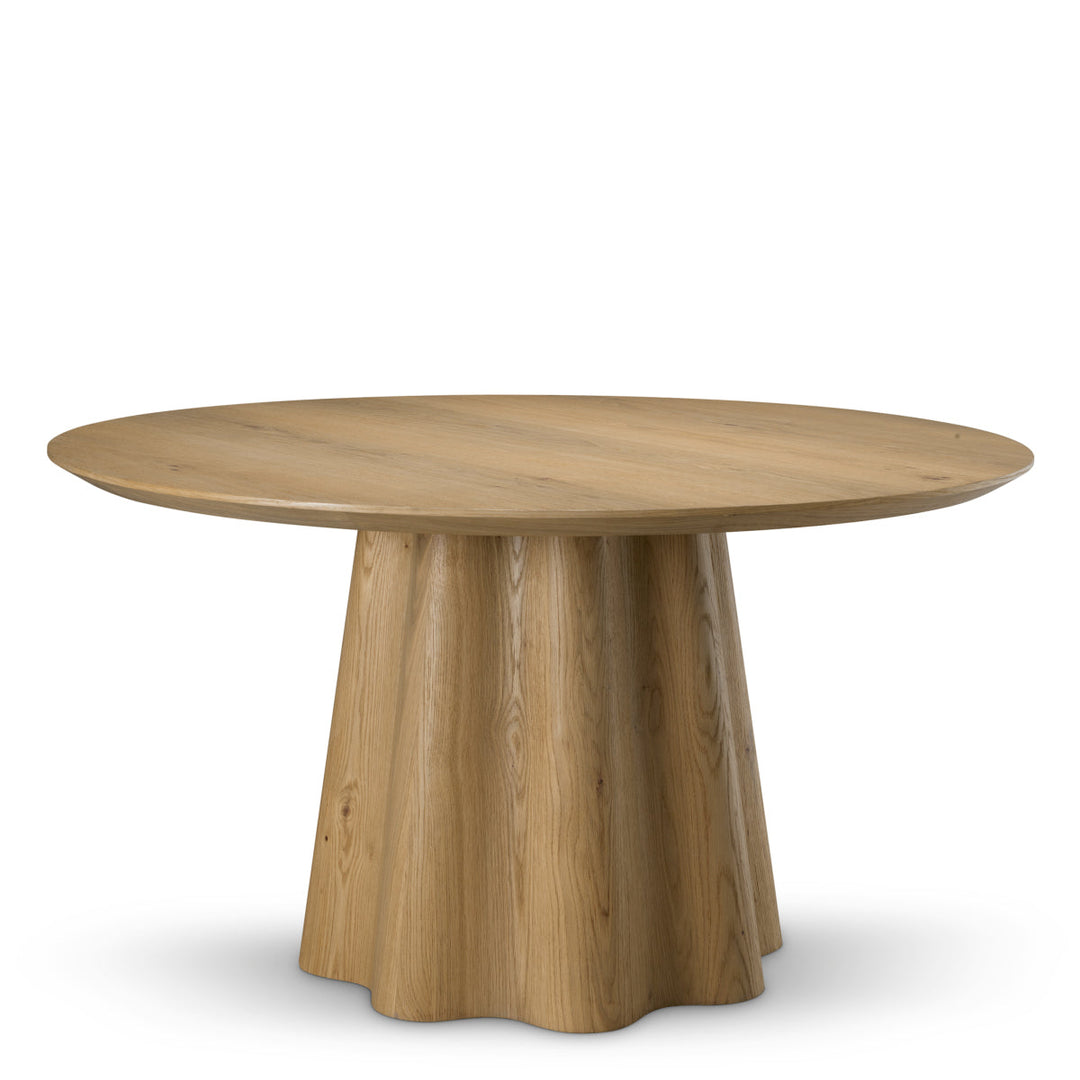 Dining Table Papyrus Warm Oak Veneer The Met x Eichholtz Eichholtz