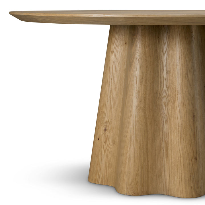 Dining Table Papyrus Warm Oak Veneer The Met x Eichholtz Eichholtz